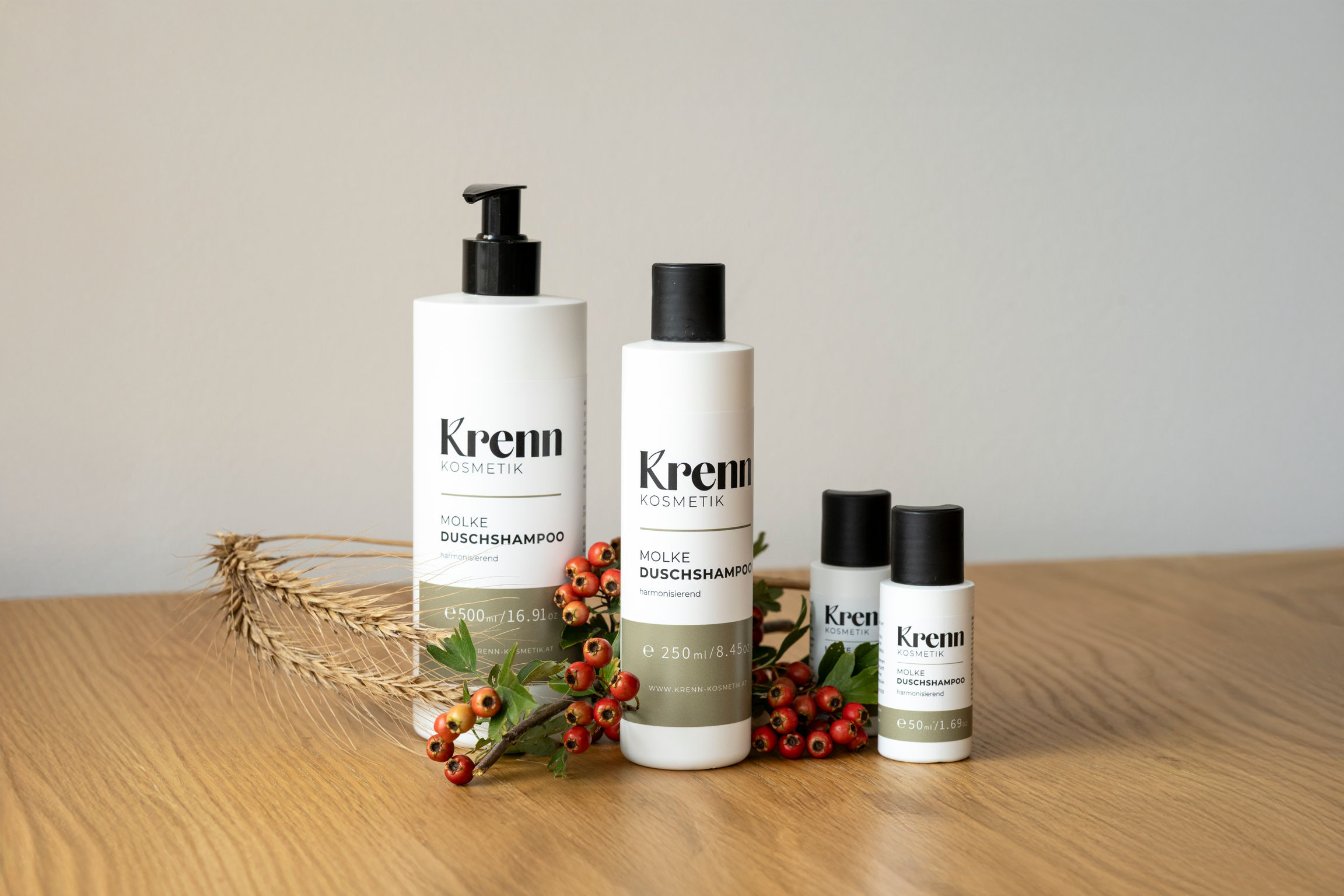 Krenn Kosmetik mit Molke - Duschshampoo